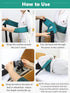 Medical Bed Restraint Strap for Elderly, Bondaged Bed Tie Downs, Anti-Fall Waist Belt for Elderly, Wheelchair Safety