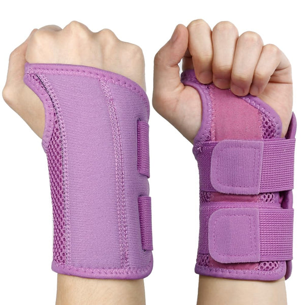 NuCamper Wrist Brace, Adjustable Carpal Tunnel Support for Right or Left Hand, Pain Relief for Tendonitis and Arthritis