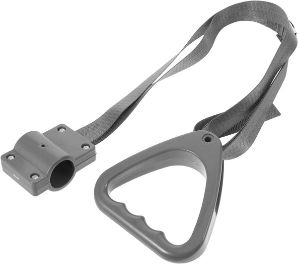 Elderly Pull Up Handle for Bed Helper, Replacment Non-Slip Grips, Triangle Rings