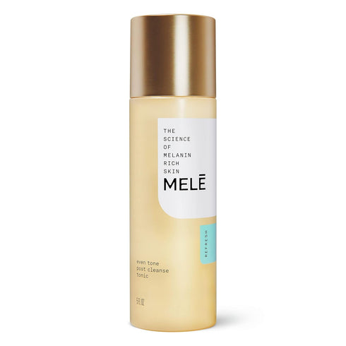 Mele Post Cleanse Tonic - Gently Exfoliates, Removes Impurities, Fades Dark Spots with Lactic Acid (5 oz)