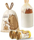 VOK 4 Gallon Trash Bags with Capybara Printed, Drawstring Small Garbage Bags, Tear-Resistant