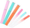 KADS 3 Pack Glass Nail File, Crystal Fingernail Files with Case for Natural Nail Care, Unique Gifts