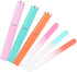 KADS 3 Pack Glass Nail File, Crystal Fingernail Files with Case for Natural Nail Care, Unique Gifts