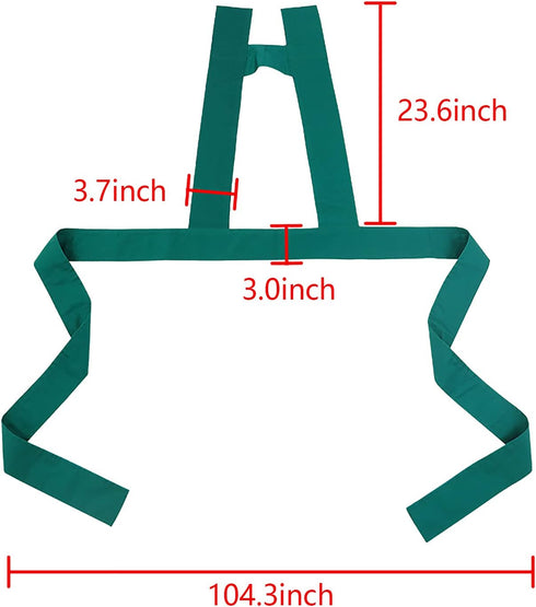 OhMill Bed Restraint Straps Elderly Patient Wheelchair Seatbelt Cotton Shoulder Harness Anti-Fall Chest Vest Constraint