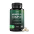 Premium Blend of 52 Trace Minerals Complex - 120 Organic Capsules, Full Spectrum Ionic Mineral Blend
