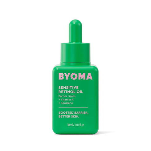 BYOMA Sensitive Retinol Oil, 1.01 fl oz - Face Oil with Retinol, Squalane & Vitamin A for Sensitive Skin