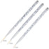 Tbestmax Professional Fine Nail Art Liner Brush, 3 pcs UV Gel Painting Acrylic Nail Brushes for Short Strokes and