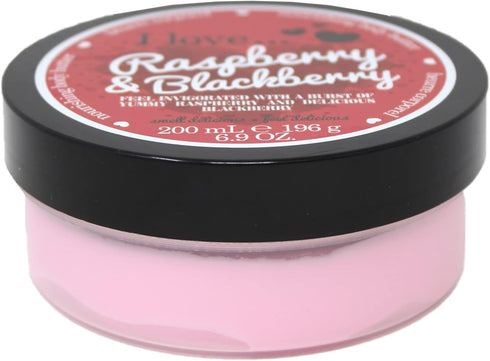 I Love... Raspberry & Blackberry Nourishing Body Butter, 200ml
