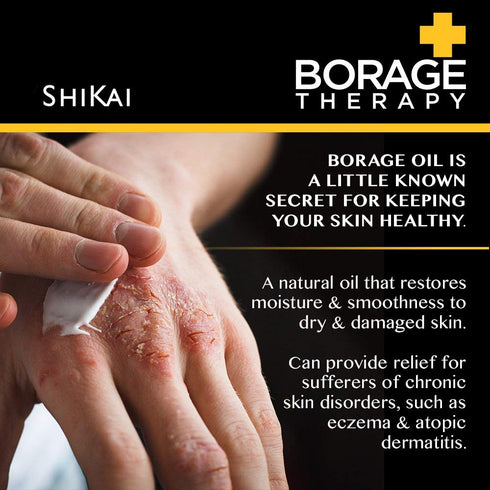 ShiKai Borage Therapy Foot Cream, 4.2 oz, Fragrance-Free Moisturizer Lotion for Dry, Cracked Heels with Borage Seed Oil