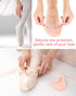 8Pcs BLATOWN Silicone Toe Protectors, Gel Toe Pads for Pain Relief, Fit for High Heel, Ballet, Point Shoes (Beige)