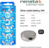 Renata 394 SR936W Button Cell Battery for Watches