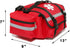 Empty First Aid Bag for Emergency Trauma Medical Organizer, Shoulder Carry Bag 13 x 9 x 7, Red