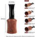 MUXIANG 4 (4 Set) Cigar Mouthpiece Holder Sizes for Men and Women Wood Cigar Holder Size