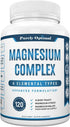 Purely Optimal Magnesium Complex - High Absorption 6 Forms Magnesium for Sleep Support, Stress Relief, 120 Capsules