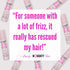 Noughty 97% Natural To The Rescue Anti-Frizz Serum | 75ml | Smoothing Hydrating Formula with Heat Protection for Dry,