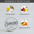 SAMSON'S HAIRCARE Matte Finish Clay Pomade - 3 oz Lightweight, Medium Hold, Water-based Hair Nourishing