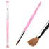 Nail Brush Kolinsky Sable Brush - Acrylic Nail Art Painting Brush (Size 6#)