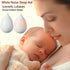 SINGMIO M10 White Noise Sleep Machine, Portable Sound Machine with Timer, Soothing Music Player, Night Light, Long