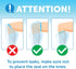 100% Waterproof Cast Covers for Shower Leg - Reusable Adult 2pk Half Leg Cast Protectors - Knee, Ankle, Foot