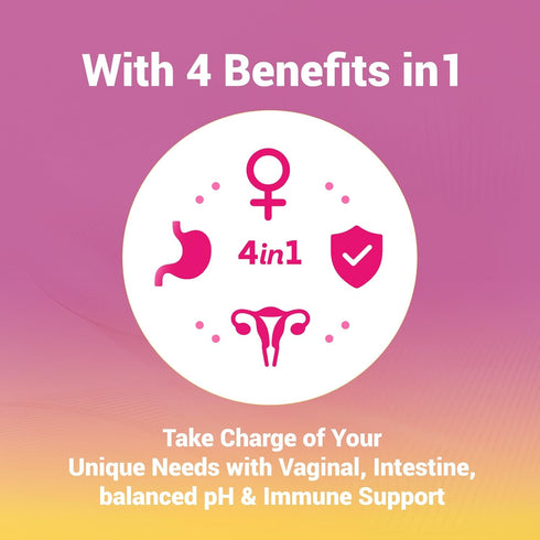 Heawdra Gummies: Immune 60 Gummies Her Juicy Women's Probiotic Supports Womens Wellness & pH Balance, Clean Vegan
