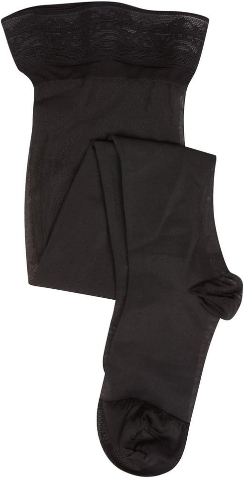 EvoNation Women's USA Made Thigh High Graduated Compression Stockings, 20-30 mmHg Firm Pressure Sheer Socks