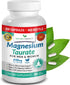 Magnesium Taurate 400mg, 200 Capsules, High Absorption for Sleep, Heart Health, Joint Supplement for Women and Men