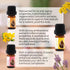 Set 100% (3 5 ml) Glowing Skin Organic Essential Oils | Helichrysum + Moldavian Dragonhead + St. John's Wort | Pure