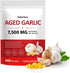 Aged Garlic Extract Capsules, Odorless Organic Garlic Softgels, Heart & Immune Support