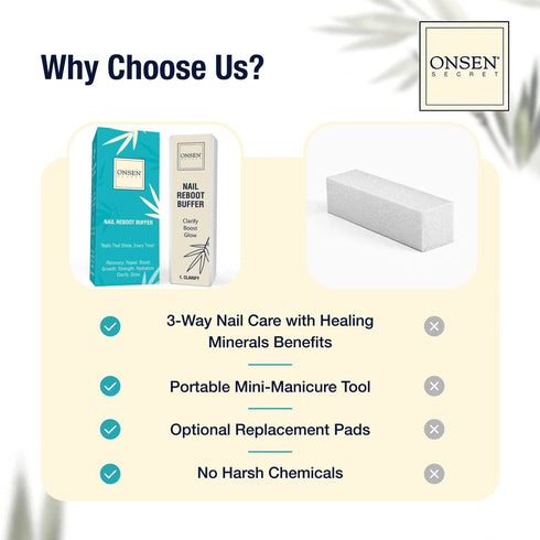 Onsen Professional Nail Buffer - Ultimate Shine
