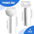 Mabor 4Pcs Toothpaste Tube Squeezer Tool, Manual Stainless Steel Metal Toothpaste Key Squeezer Roller Tube Wringer