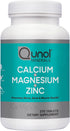 Qunol Calcium 3 in 1 Tablets, 270 Count with Calcium, Magnesium & Zinc for Immune Support and Bone Health