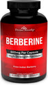 Divine Bounty Pure Berberine Complex - 600mg Per Capsule, 60 Vegetarian Capsules