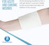 Dynarex DynaGinate Calcium Alginate Wound Dressing, Sterile Non-Stick Pads, 4.25"x 4.25", Box of 10