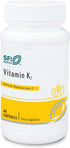 Klaire Labs Vitamin K2-50 Micrograms as Menaquinone-7 MK-7, 60 Capsules, No Soy, Gluten or Dairy