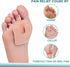 Horseshoe Pads for Feet, 60 Pieces Callus Cushions, Moleskin for Metatarsal Pads, Pain Relief