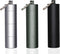 EFFIET 3 Packs Portable Keychain Pill Holder Case - Metal Pocket Emergency Container, Mixed Color for Daily Supplement
