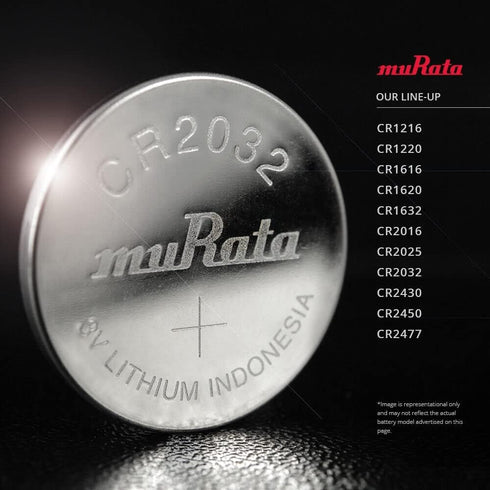 Murata CR2032 3V CR2032 (2 Battery Lithium Coin Cell - Replaces Sony Batteries)