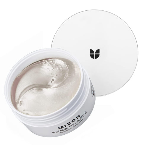 MIZON Pure Pearl Eye Gel Patch, with Pearl, Diamond Powder, Niacinamide, 60pcs