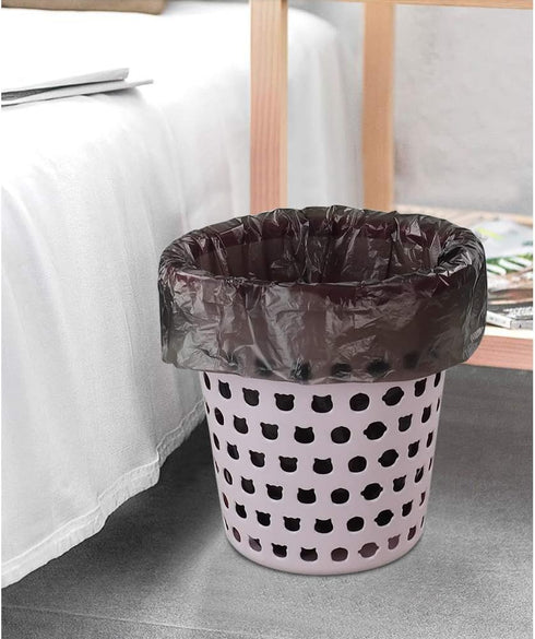 Gloreen Small Trash Bag, 2.6 Gallon Black Unscented Leakproof Liners, 6 Rolls, 150 Counts