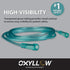 Premium 7 FT Oxygen Tubing with Y-Connector, 6-Channel Kink-Resistant Air Flow, Universal End Connectors