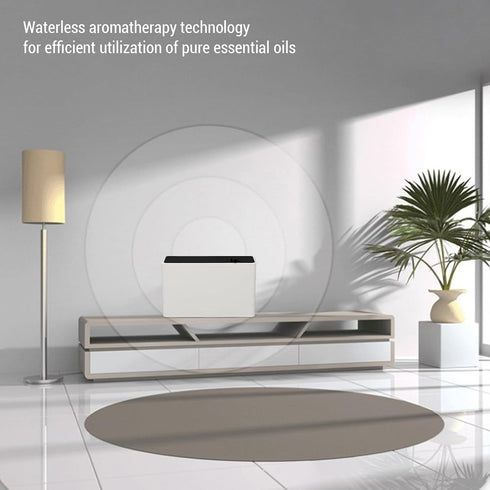 Naroote 5-20m, Setup Essential Oil Diffuser, Therapy Diffuser with Intelligent Automatic Spraying for Small Spaces