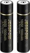 16650 Rechargeable Battery, 1800mAh 3.7V Li-ion, 2 Pack for Flashlights and Torches