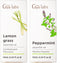 Lemongrass Essential Oil for Diffuser & Peppermint Oil for Hair Set -