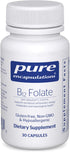 Pure Encapsulations B12 Folate - Energy Supplement with Vitamin B Folate as Metafolin, 30 Capsules, Supports Nerves,