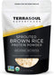 Terrasoul Superfoods Organic Sprouted Brown Rice Protein Powder, 1.5 Pounds