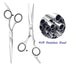 Professional Hair Cutting Scissors/Shears - 6.5-Inches Stainless Steel Haircut Scissor for Home Salon, Barber Use
