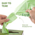 SUPERBIO 1.6 Gallon Compostable Handle Tie Food Waste Bags, 50 Count, Small Bags for Countertop Bin