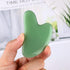 rosenice Gua Sha Facial Tools, Jade Stone Manual Massage Sticks for Jawline Sculpting and Puffiness