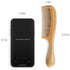 Onedor Handmade Sandalwood Hair Combs Set - Anti-Static Wooden Wide Tooth and Fine Tooth Combs