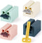Rolling Toothpaste Squeezer Set of 4 Standing Toothpaste Holder Bathroom Organizer Pipe